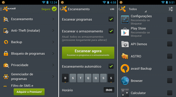 Antivírus gratuito para Android - Avast Mobile Security