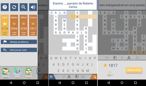 Top 5 Jogos de palavras cruzadas para Android - Vida Celular