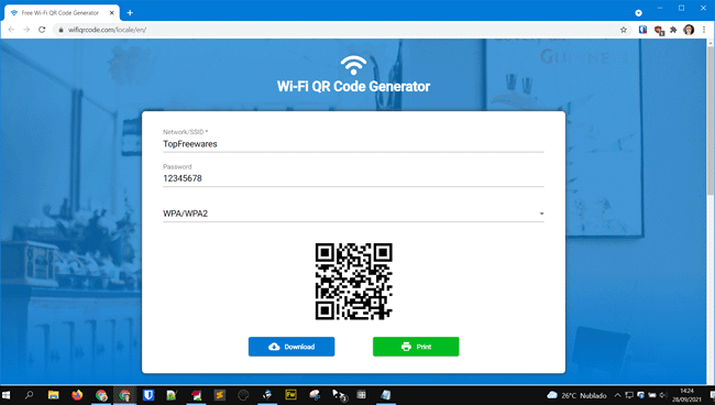 wifi qr code generator
