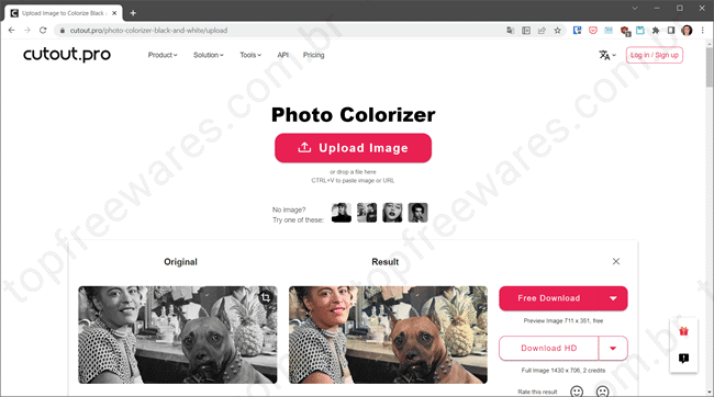 cutout top5 sites colorir fotos preto branco